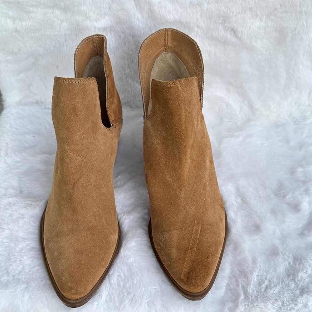 Steven By Steve Madden Camel Ankle Booties - Picture 10 of 12
